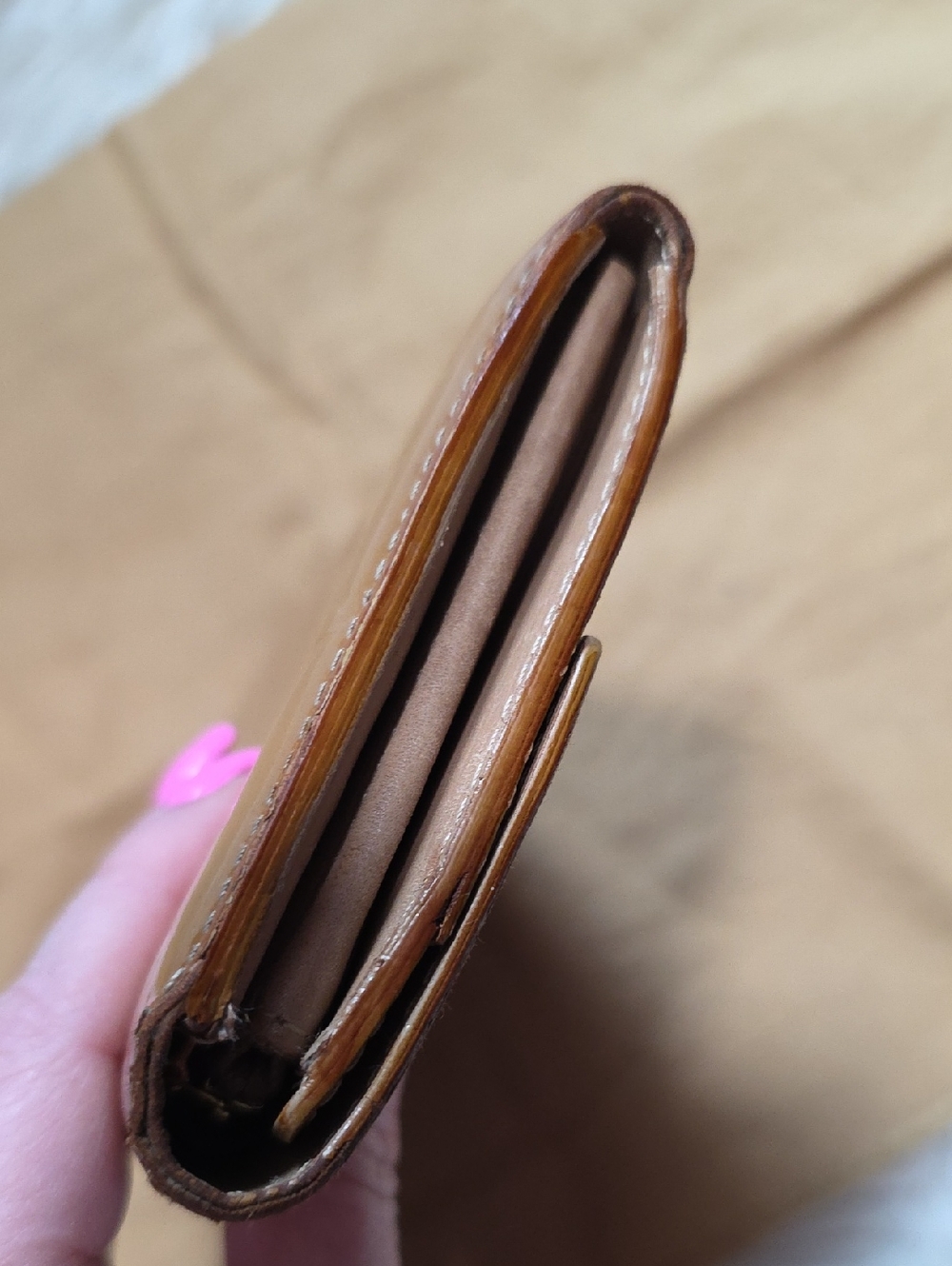 Louis Vuitton Monogram Vernis Sarah Wallet With Chain & Dustbag - Picture 16 of 16